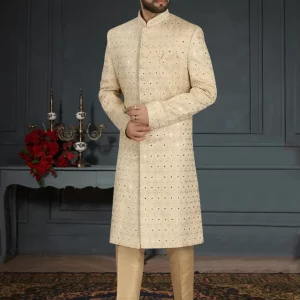 Wedding Men Sherwani Embroidery work